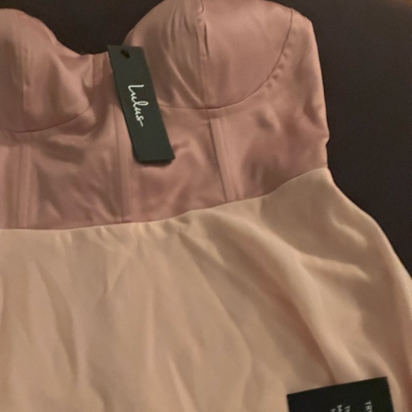 Prom dress two shades of dusty pink never worn with tags - Picture 3 of 5